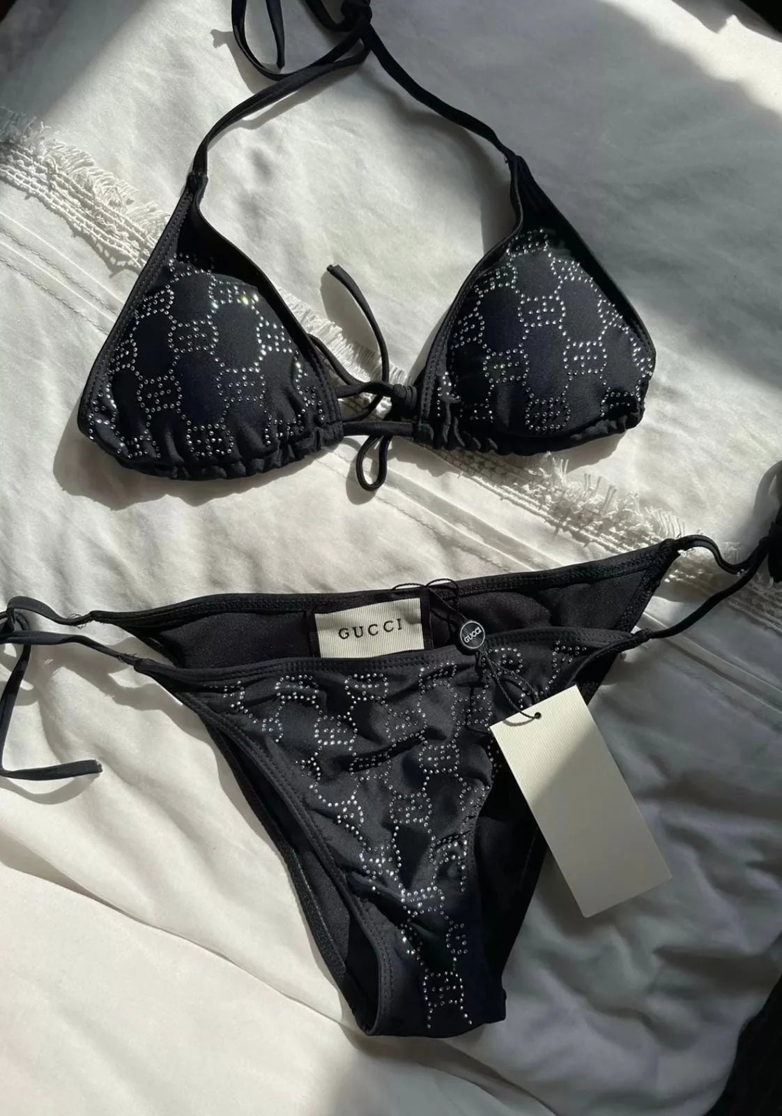 Black & sparkling Bikini