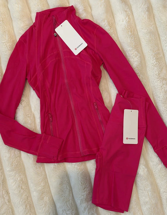 Hot Pink Shorts Set