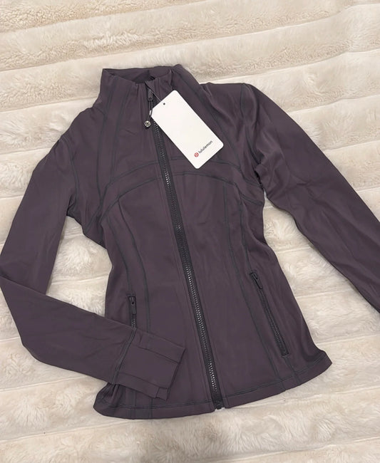 Grey Zip Up Jacket