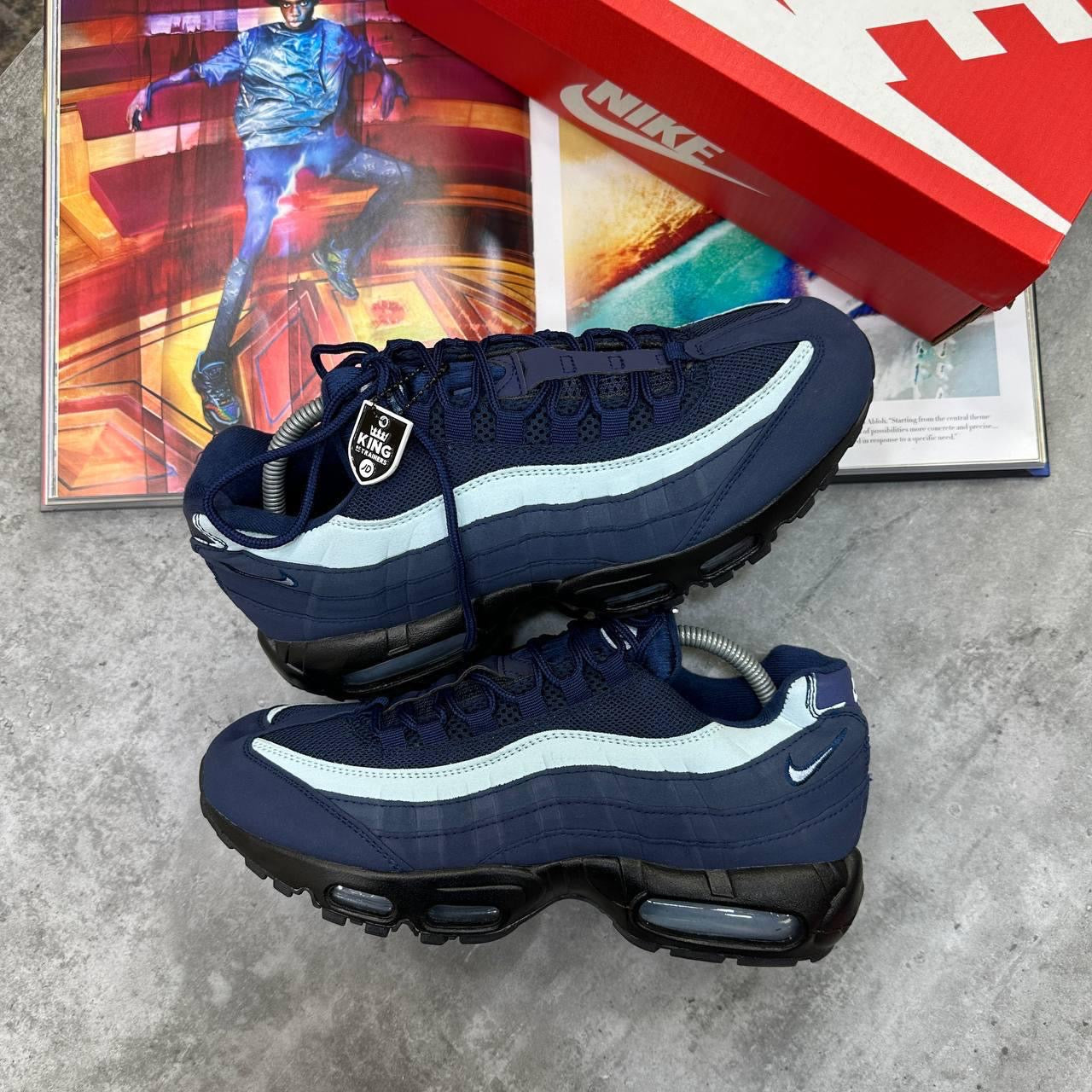 Dark Blue Trainers