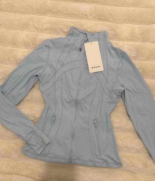 Light Blue Zip Up Jacket