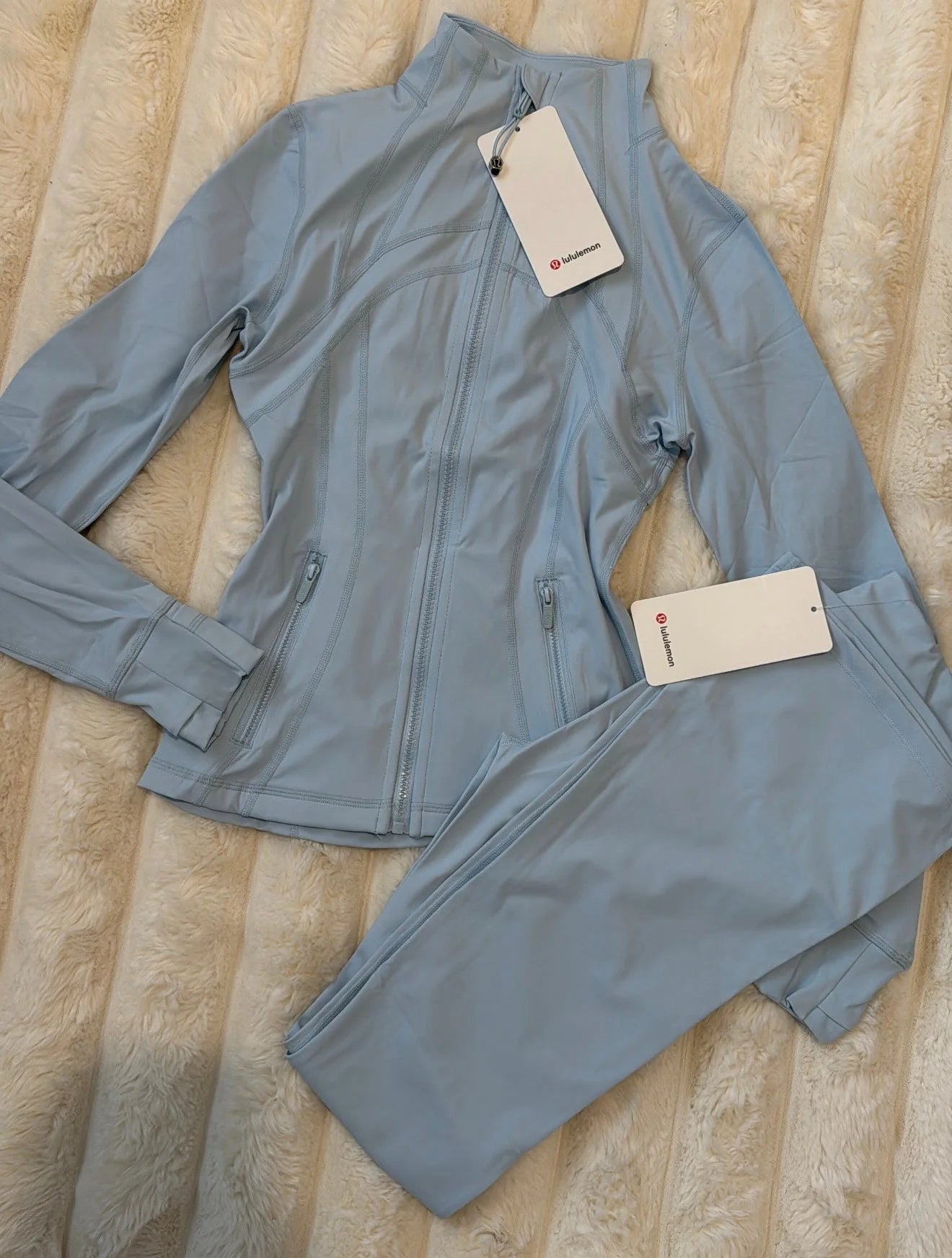 Blue Flared Set