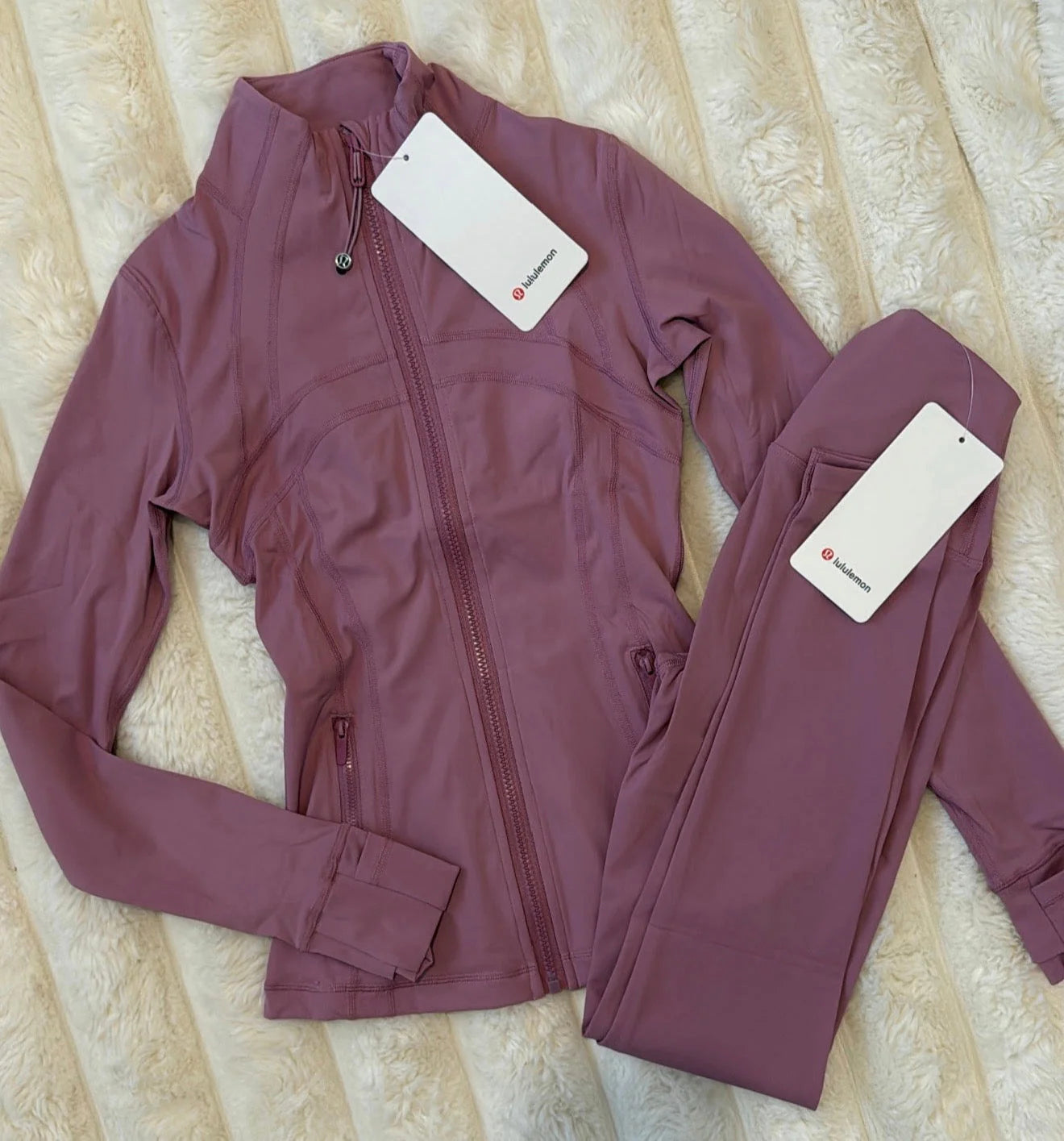 Mauve Leggings Set