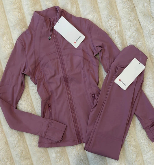 Mauve Leggings Set