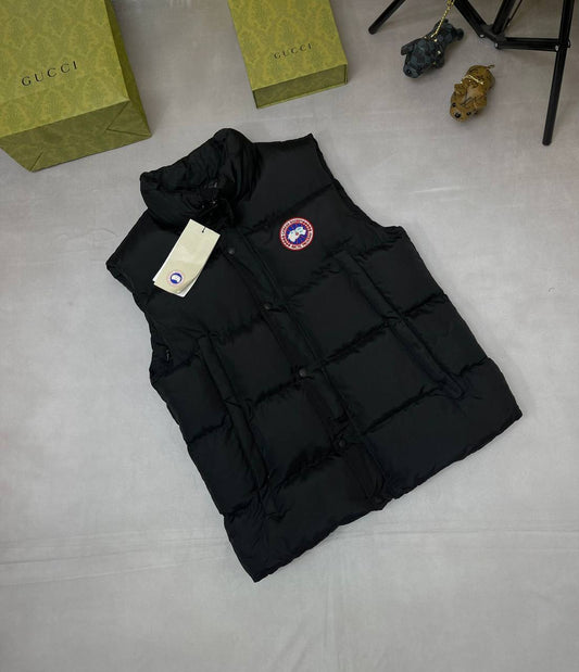 Body Warmer with Red Logo