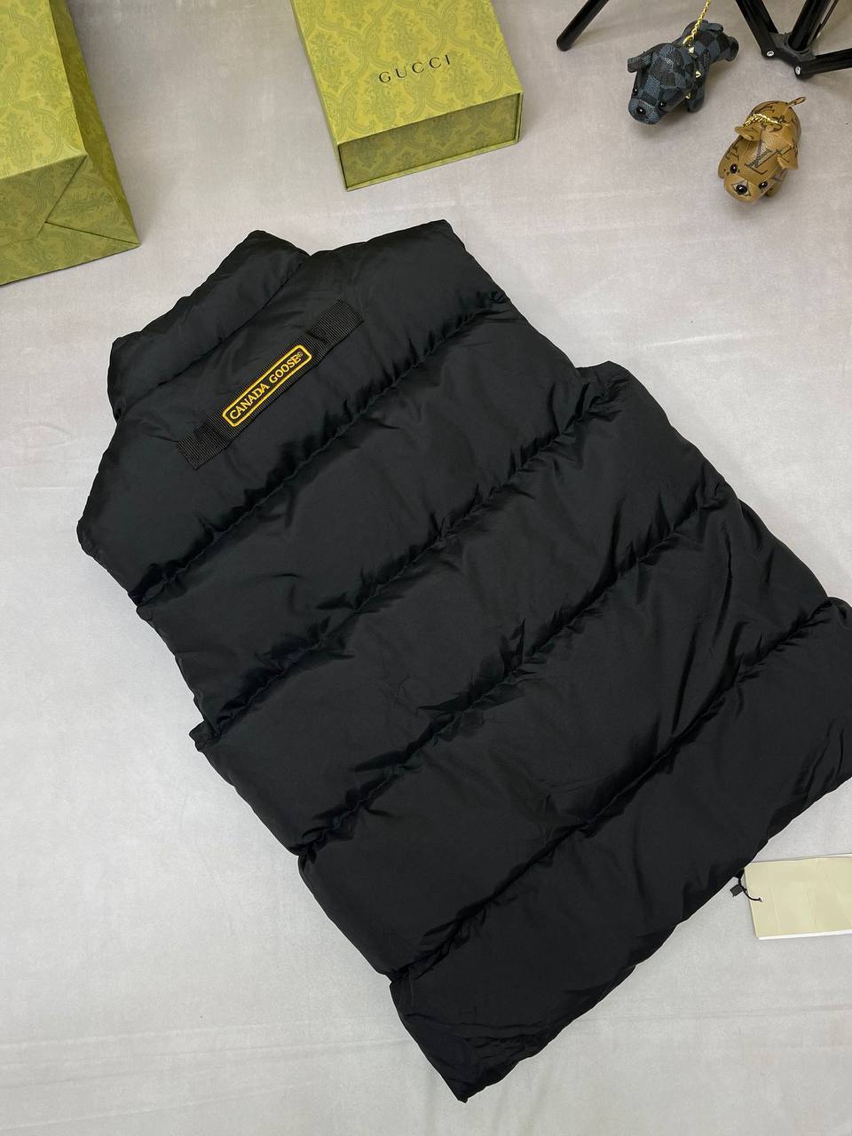 Body Warmer with Red Logo